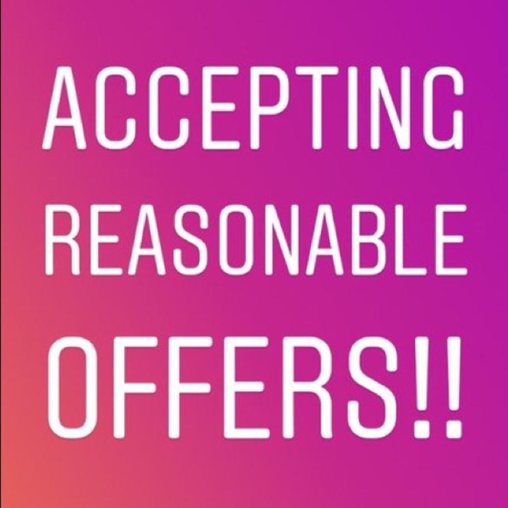 Accepting offers 🙃